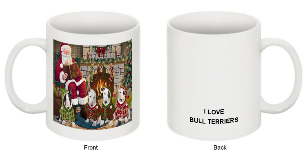 Christmas Cozy Holiday Tails Bull Terriers Dog Coffee Mug MUG50508