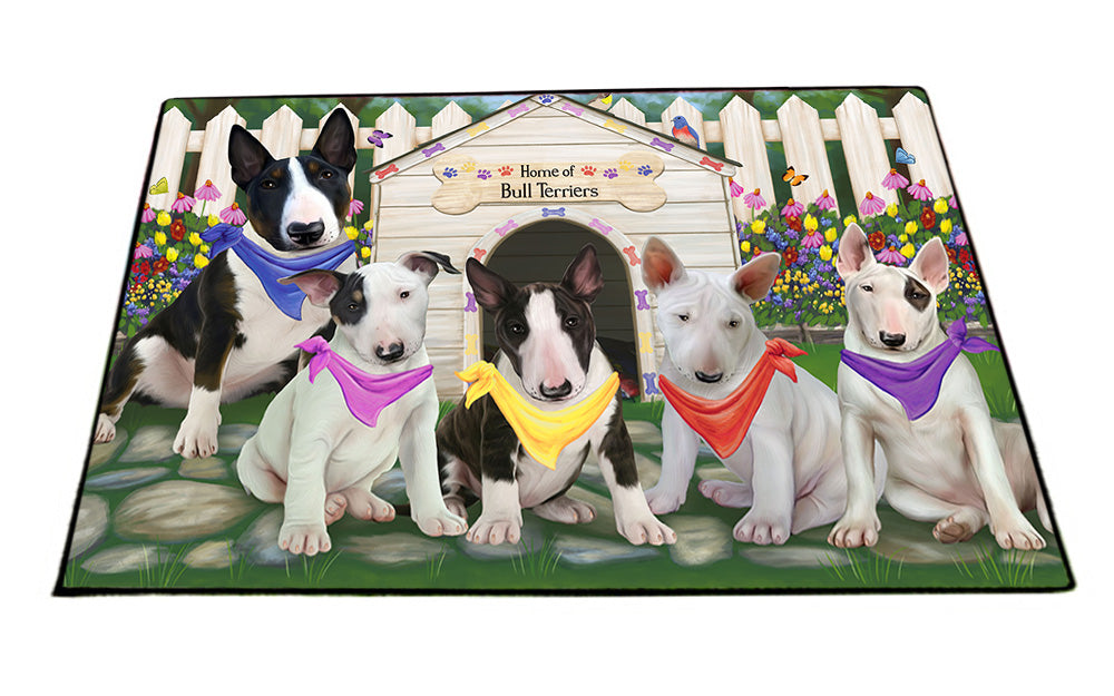 Spring Dog House Bull Terriers Dog Floormat FLMS50130