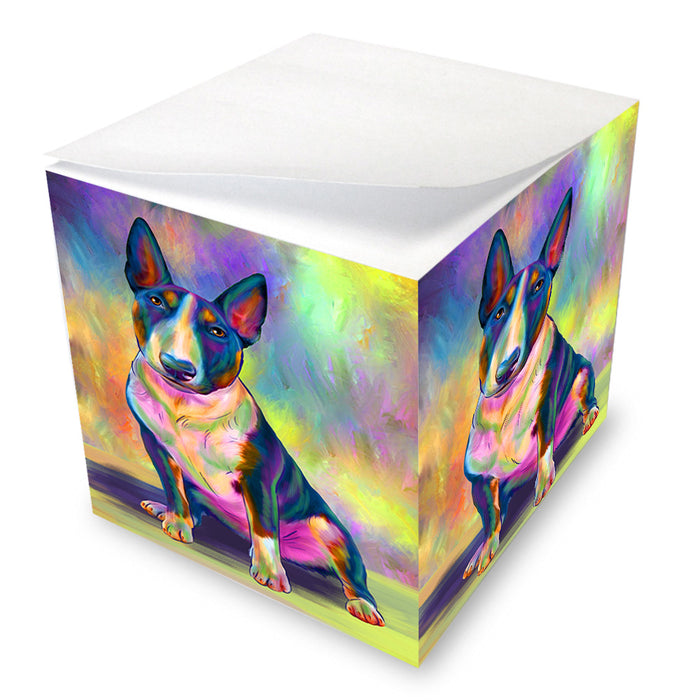 Paradise Wave Bull Terrier Dog Note Cube NOC54769