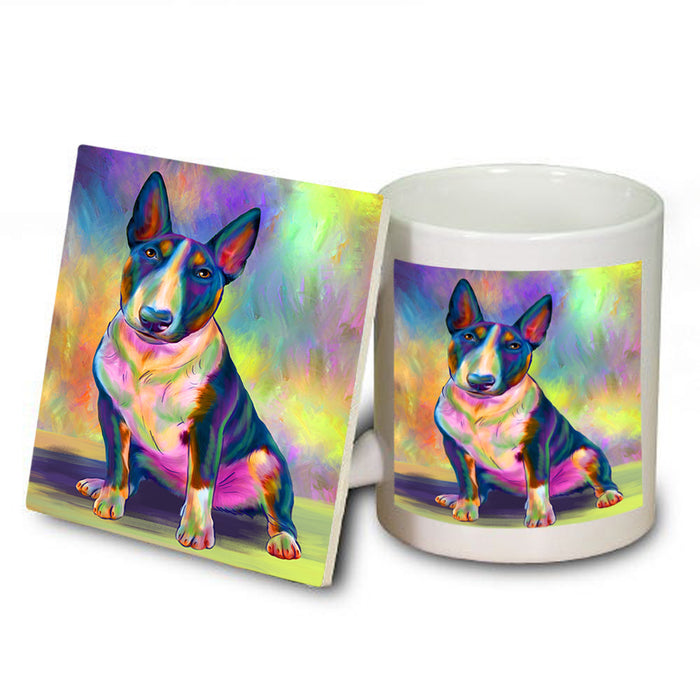Paradise Wave Bull Terrier Dog Mug and Coaster Set MUC56689