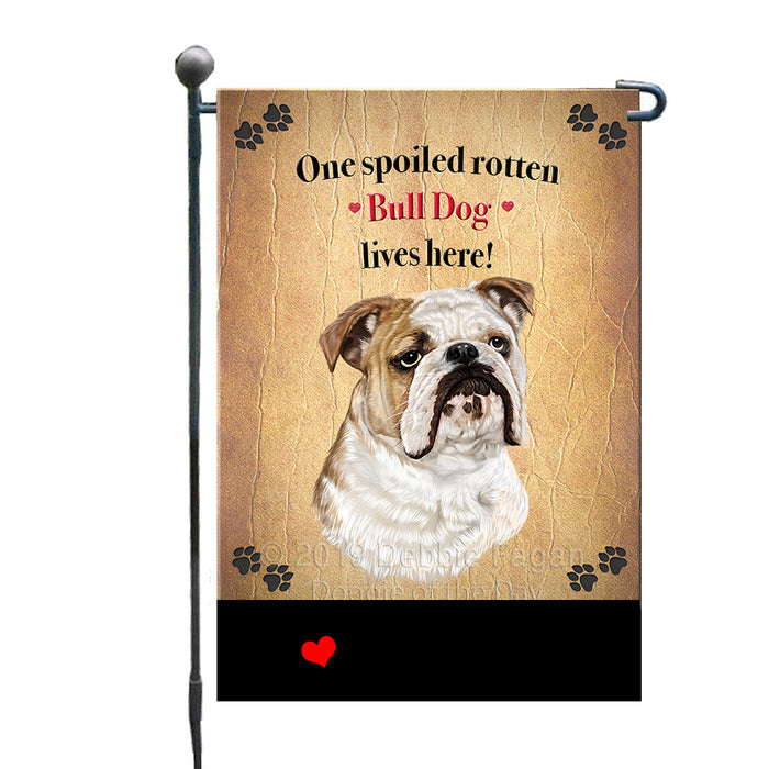 Personalized Spoiled Rotten Bulldog GFLG-DOTD-A63147