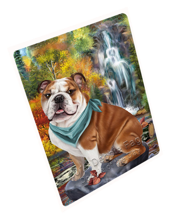 Scenic Waterfall Bulldog Magnet Mini (3.5" x 2") MAG54501