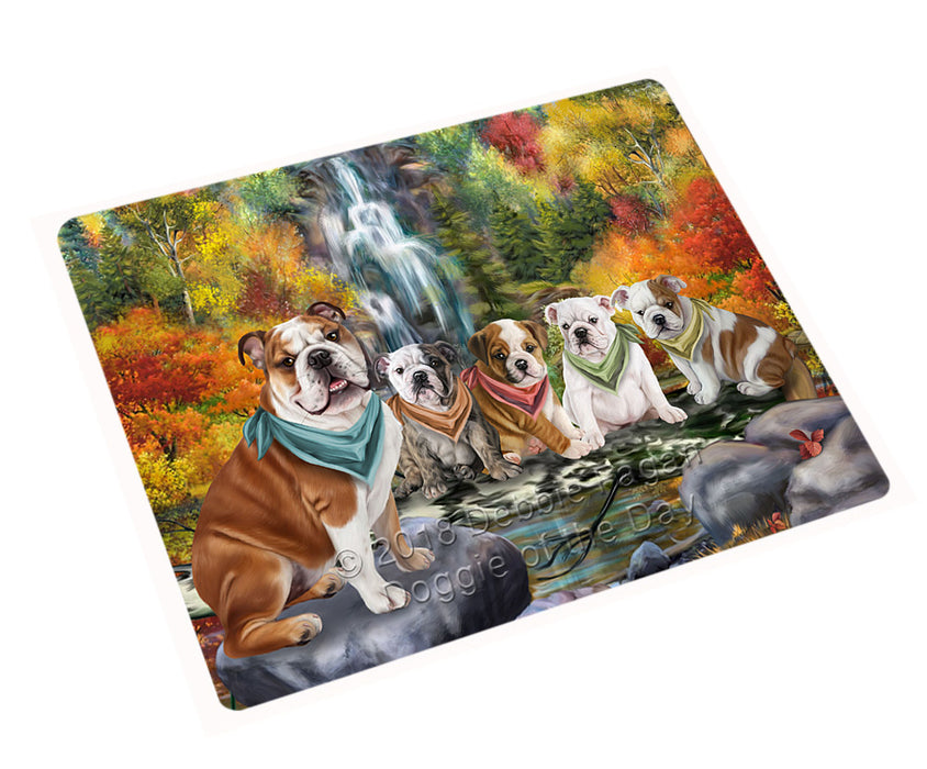 Scenic Waterfall Bulldogs Magnet Mini (3.5" x 2") MAG54510