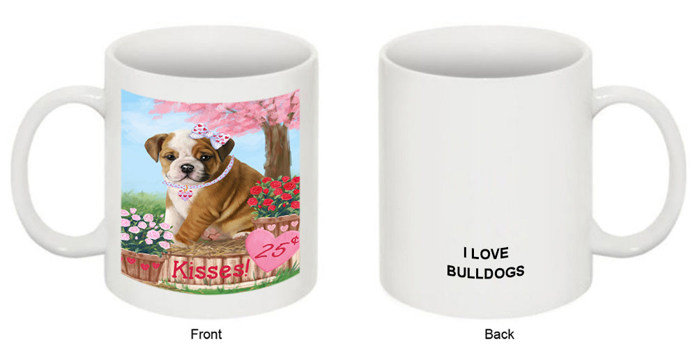Rosie 25 Cent Kisses Bulldog Coffee Mug MUG51819