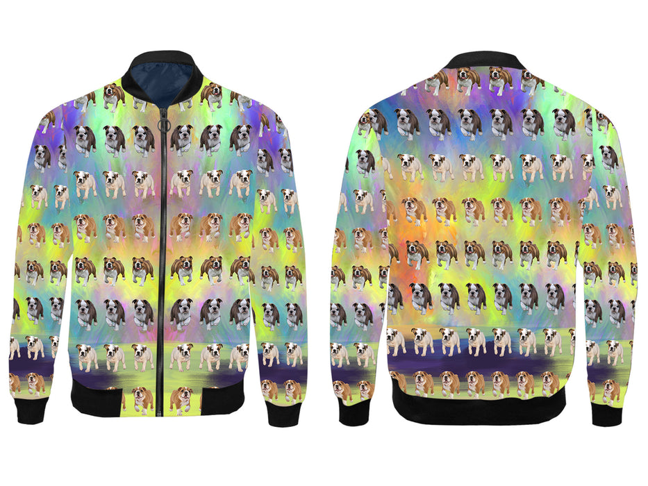 Paradise Wave Bulldogs All Over Print Men's Jacket