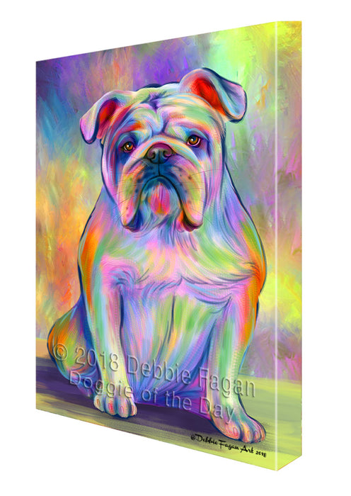 Paradise Wave Bulldog Canvas Print Wall Art Décor CVS132506