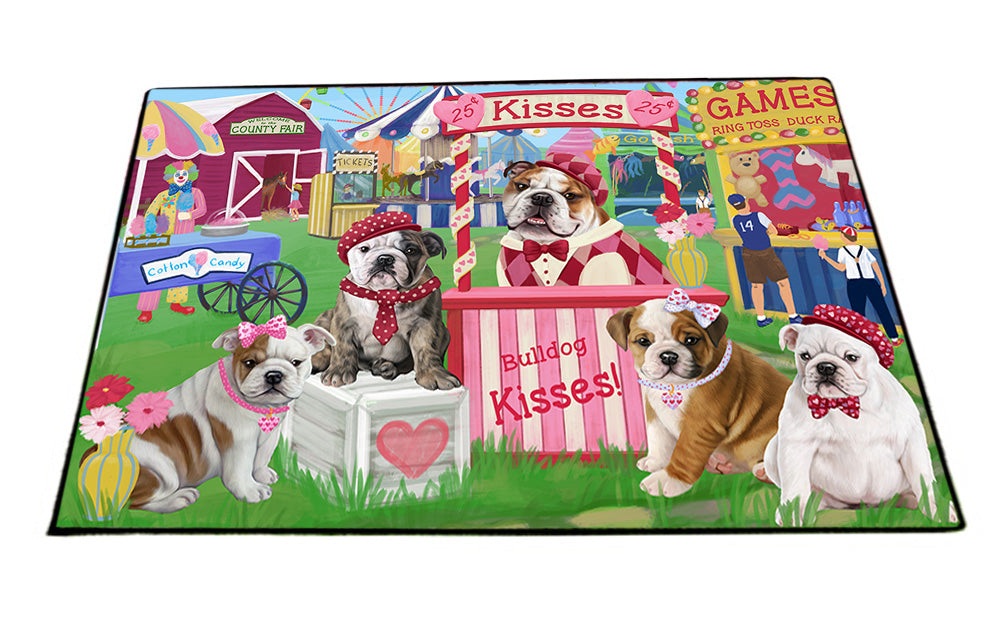 Carnival Kissing Booth Bulldogs Floormat FLMS53172