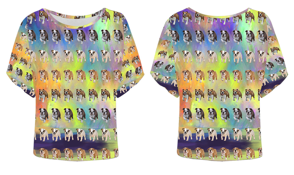 Paradise Wave Bulldogs Batwing Sleeve Women's T-Shirt