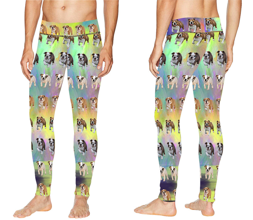 Paradise Wave Bulldogs All Over Print Meggings
