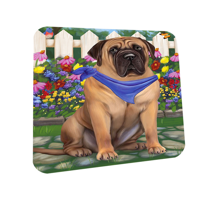 Spring Dog House Bullmastiff Dog Coasters Set of 4 CST49785