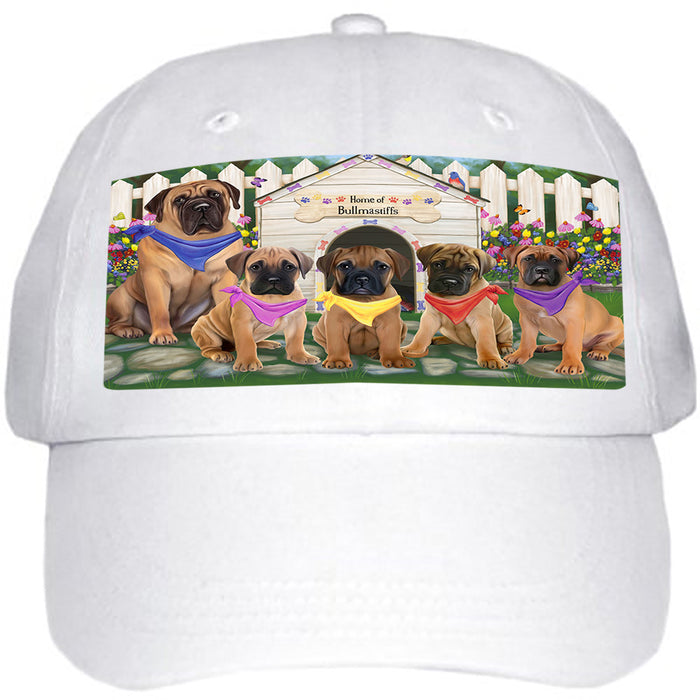 Spring Dog House Bullmastiffs Dog Ball Hat Cap HAT53214