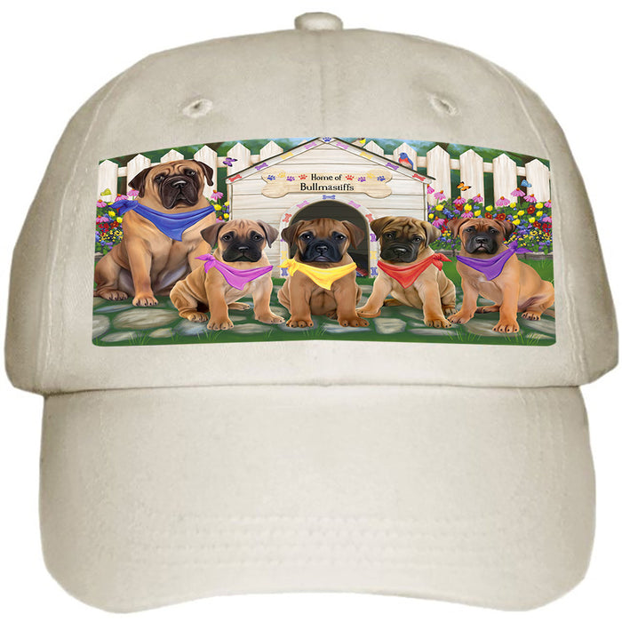 Spring Dog House Bullmastiffs Dog Ball Hat Cap HAT53214