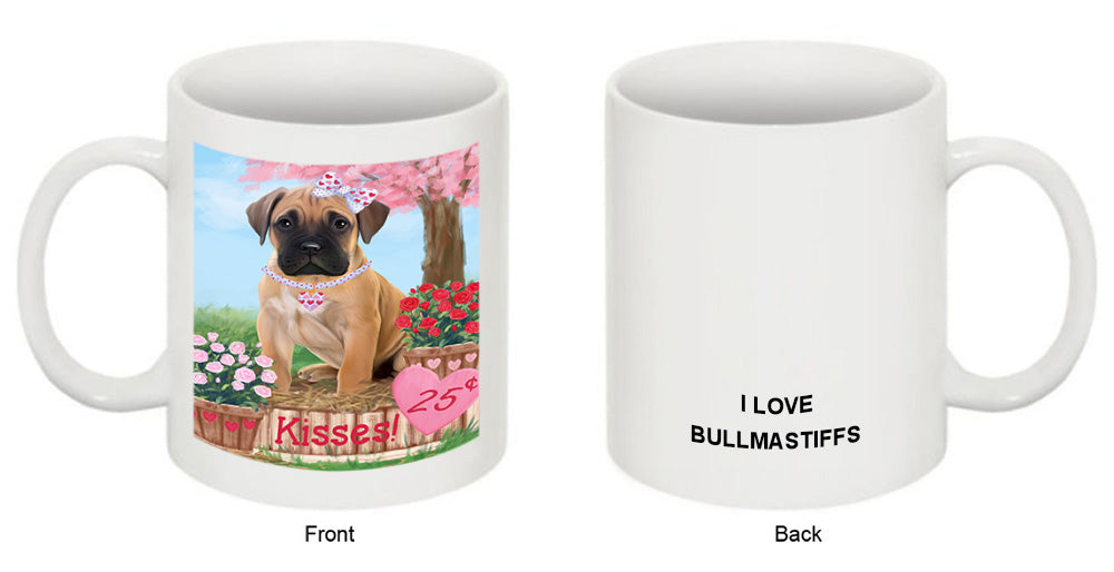 Rosie 25 Cent Kisses Bullmastiff Dog Coffee Mug MUG51823