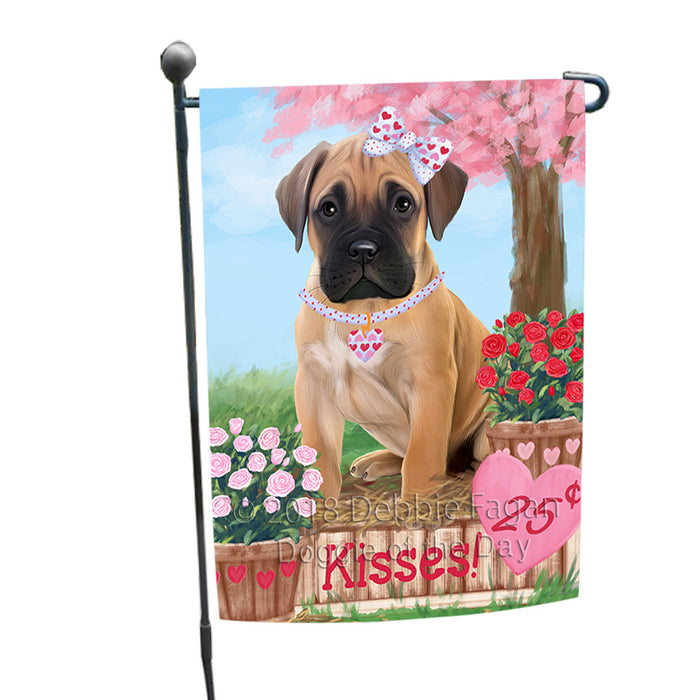 Rosie 25 Cent Kisses Bullmastiff Dog Garden Flag GFLG56973