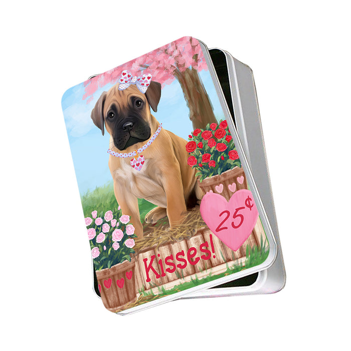 Rosie 25 Cent Kisses Bullmastiff Dog Photo Storage Tin PITN56368