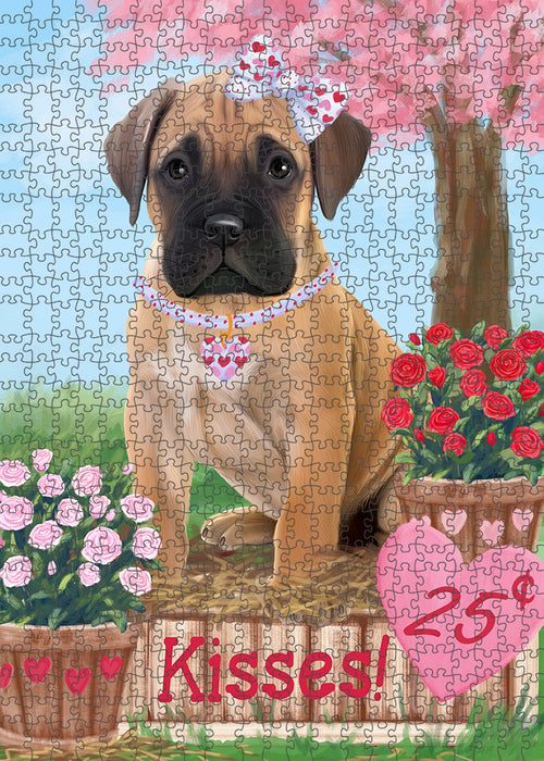 Rosie 25 Cent Kisses Bullmastiff Dog Puzzle with Photo Tin PUZL93900