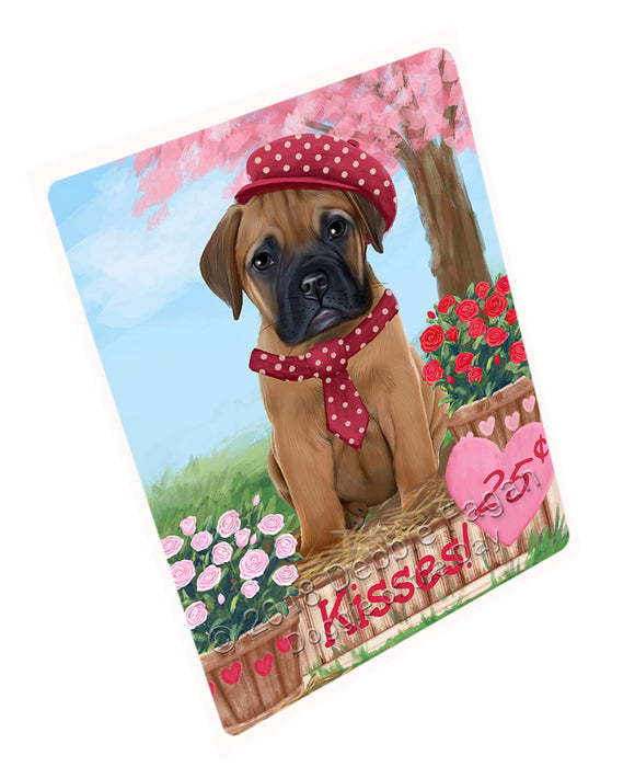 Rosie 25 Cent Kisses Bullmastiff Dog Magnet MAG74417 (Small 5.5" x 4.25")