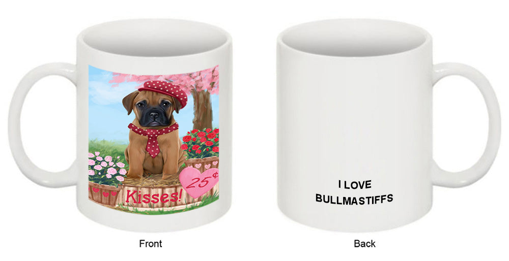Rosie 25 Cent Kisses Bullmastiff Dog Coffee Mug MUG51824