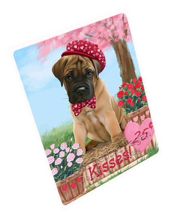 Rosie 25 Cent Kisses Bullmastiff Dog Magnet MAG74420 (Small 5.5" x 4.25")