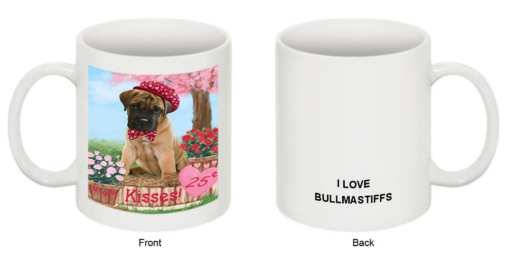 Rosie 25 Cent Kisses Bullmastiff Dog Coffee Mug MUG51825