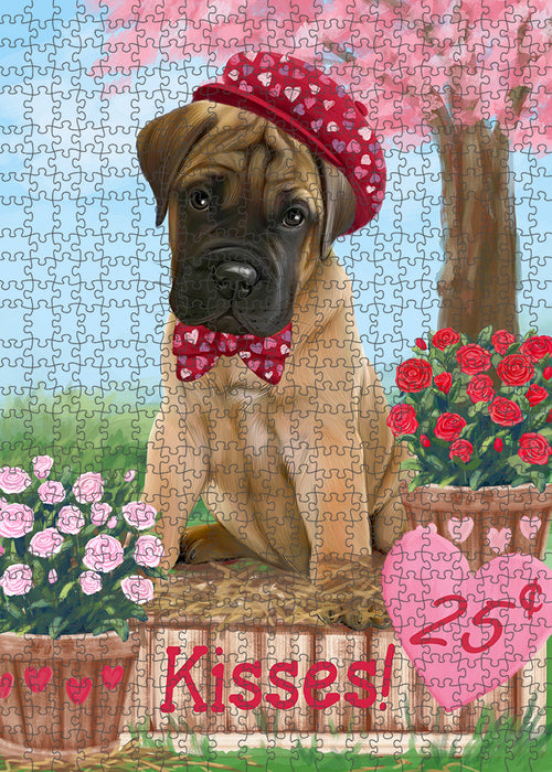Rosie 25 Cent Kisses Bullmastiff Dog Puzzle with Photo Tin PUZL93908