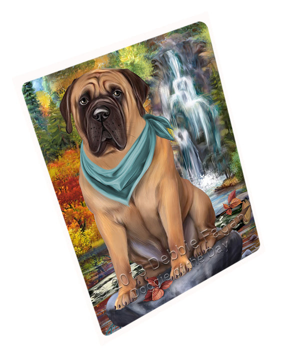 Scenic Waterfall Bullmastiff Dog Magnet Mini (3.5" x 2") MAG59808