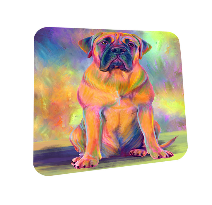 Paradise Wave Bullmastiff Dog Coasters Set of 4 CST56022