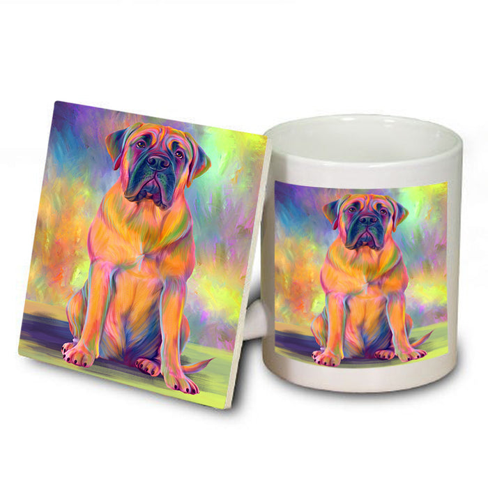 Paradise Wave Bullmastiff Dog Mug and Coaster Set MUC56056