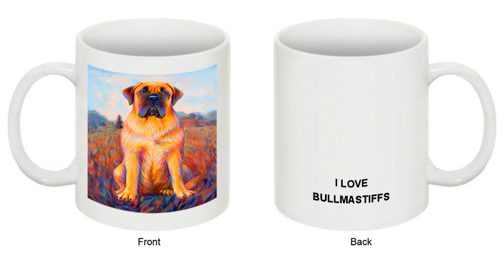 Mystic Blaze Bullmastiff Dog Coffee Mug MUG48976