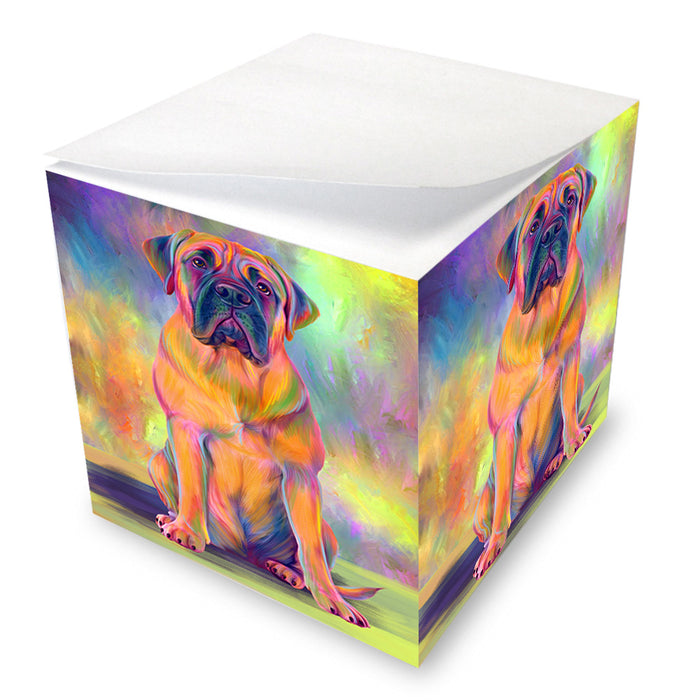 Paradise Wave Bullmastiff Dog Note Cube NOC54136