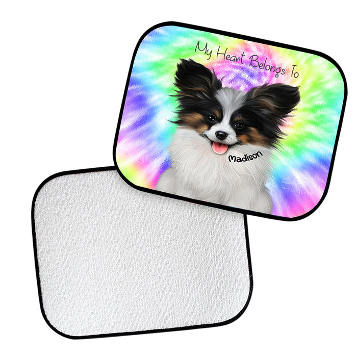 Copy of Add Your PERSONALIZED PET Painting Portrait Photo on Tie Dye Car Floor Mats