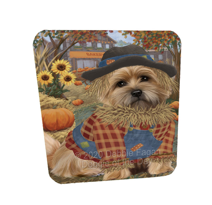 Halloween 'Round Town Cairn Terrier Dogs Coasters Set of 4 CSTA57851