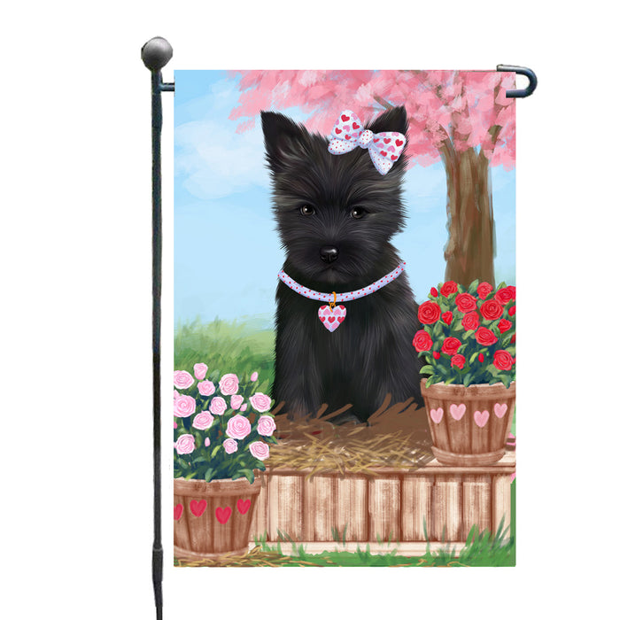 Personalized Rosie 25 Cent Kisses Cairn Terrier Dog Custom Garden Flag GFLG64677