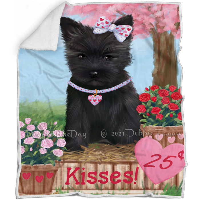 Rosie 25 Cent Kisses Cairn Terrier Dog Blanket BLNKT127272