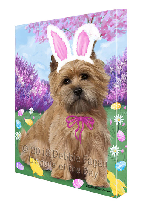 Cairn Terrier Dog Easter Holiday Canvas Wall Art CVS57378
