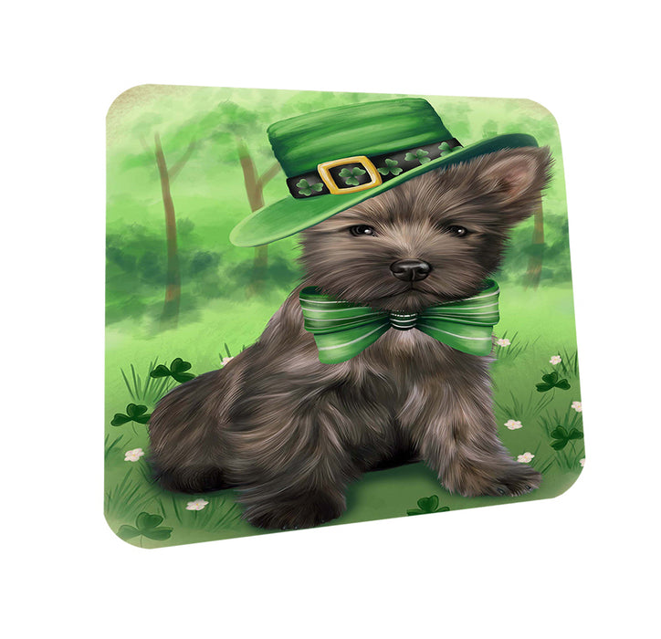St. Patricks Day Irish Portrait Cairn Terrier Dog Coasters Set of 4 CST48720