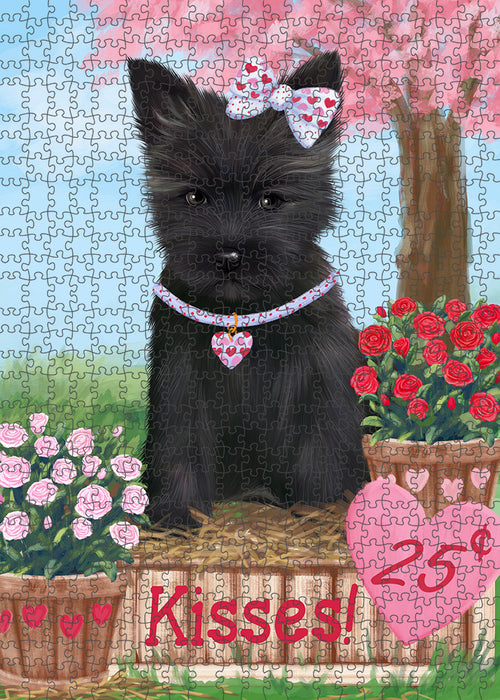 Rosie 25 Cent Kisses Cairn Terrier Dog Puzzle with Photo Tin PUZL93912