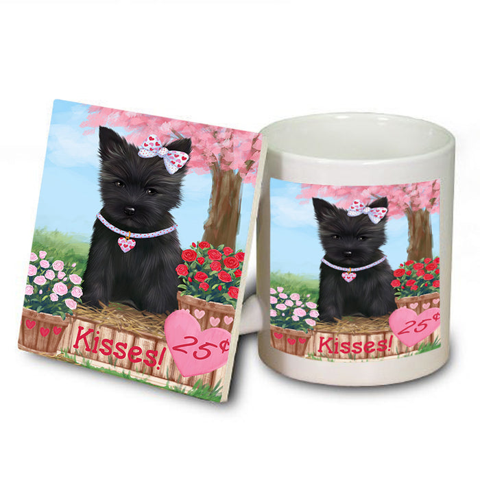 Rosie 25 Cent Kisses Cairn Terrier Dog Mug and Coaster Set MUC56420