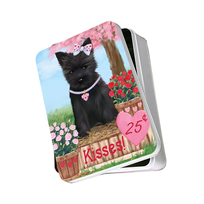 Rosie 25 Cent Kisses Cairn Terrier Dog Photo Storage Tin PITN56371