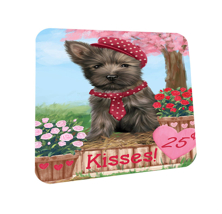 Rosie 25 Cent Kisses Cairn Terrier Dog Coasters Set of 4 CST56387
