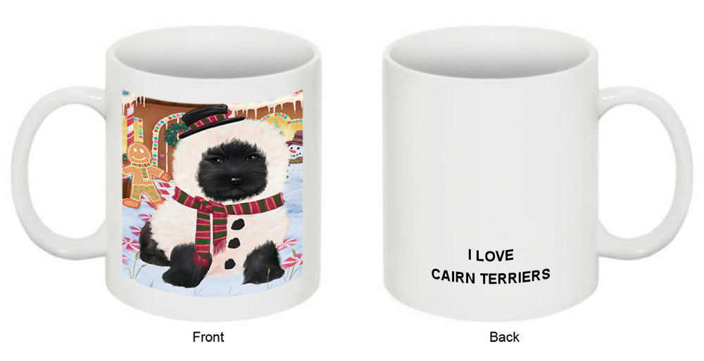 Christmas Gingerbread House Candyfest Cairn Terrier Dog Coffee Mug MUG51690