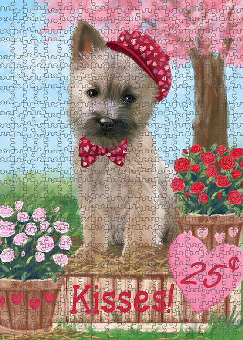 Rosie 25 Cent Kisses Cairn Terrier Dog Puzzle with Photo Tin PUZL93920