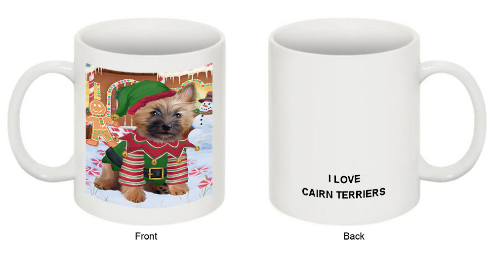 Christmas Gingerbread House Candyfest Cairn Terrier Dog Coffee Mug MUG51691