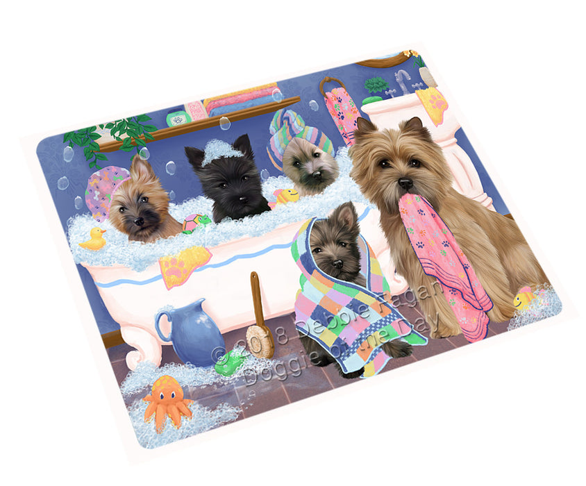 Rub A Dub Dogs In A Tub Cairn Terriers Dog Large Refrigerator / Dishwasher Magnet RMAG102930