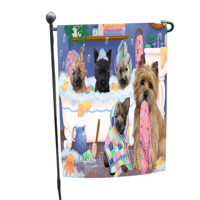 Rub A Dub Dogs In A Tub Cairn Terriers Dog Garden Flag GFLG57405