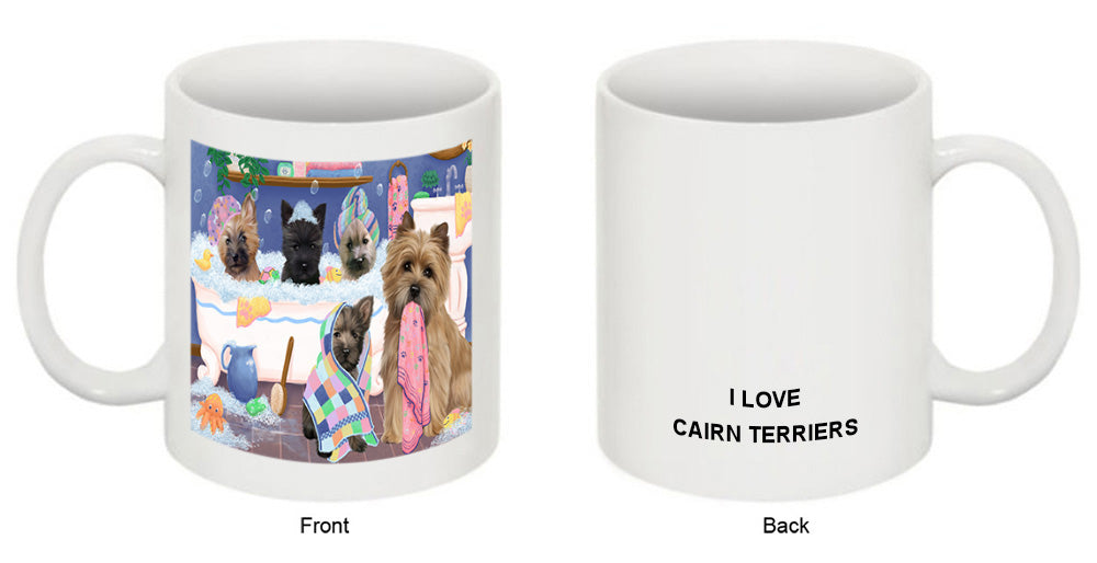 Rub A Dub Dogs In A Tub Cairn Terriers Dog Coffee Mug MUG52175