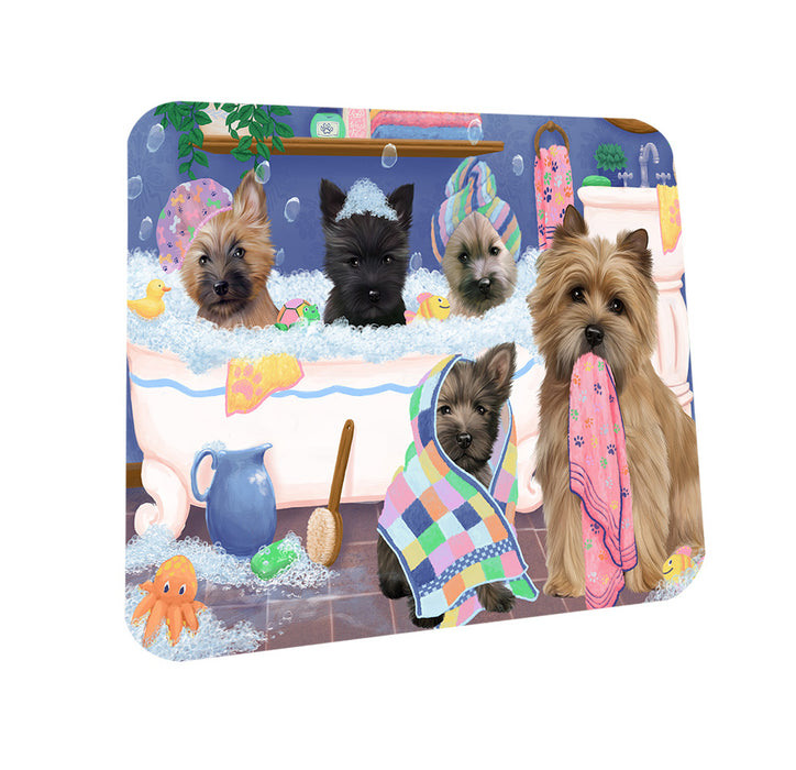 Rub A Dub Dogs In A Tub Cairn Terriers Dog Coasters Set of 4 CST56735