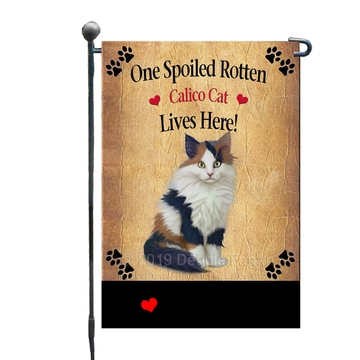 Personalized Spoiled Rotten Calico Cat GFLG-DOTD-A63155