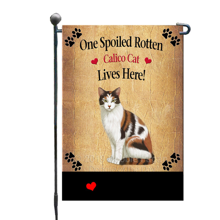 Personalized Spoiled Rotten Calico Cat GFLG-DOTD-A63154