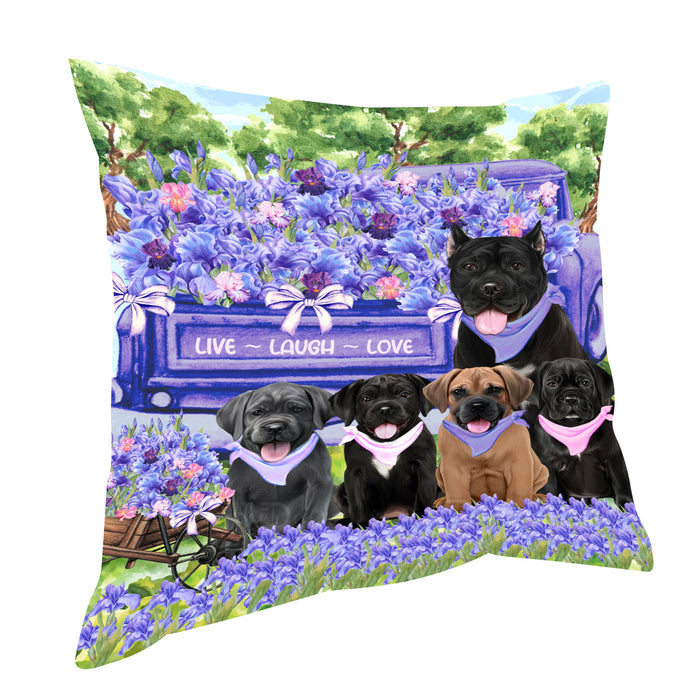 Cane Corso Throw Pillow, Explore a Variety of Custom Designs, Personalized, Cushion for Sofa Couch Bed Pillows, Pet Gift for Dog Lovers